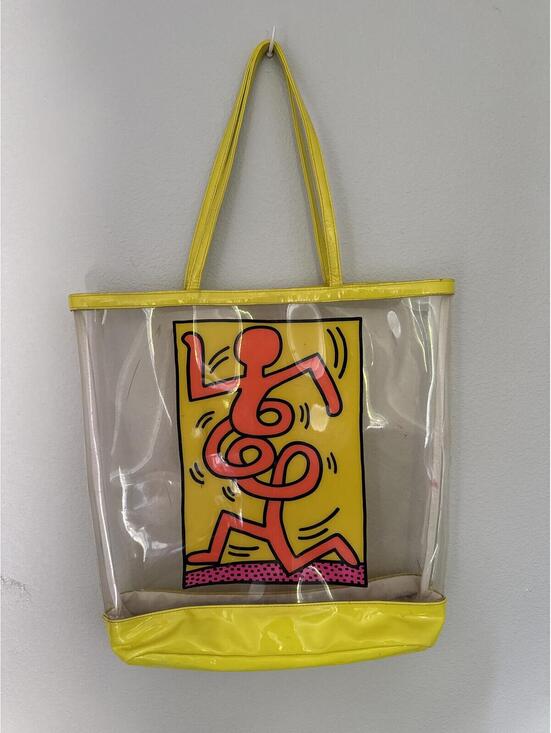 Keith Haring Handbags - SLY X KEITH HARING Vinyl Tote Montreax Jazz Feat Bag